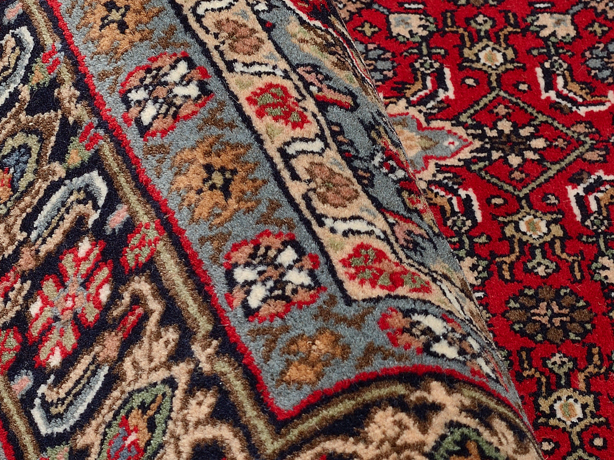 OCI Teppiche HIMLA BIDJAR, Rot, Indien, handgeknüpft