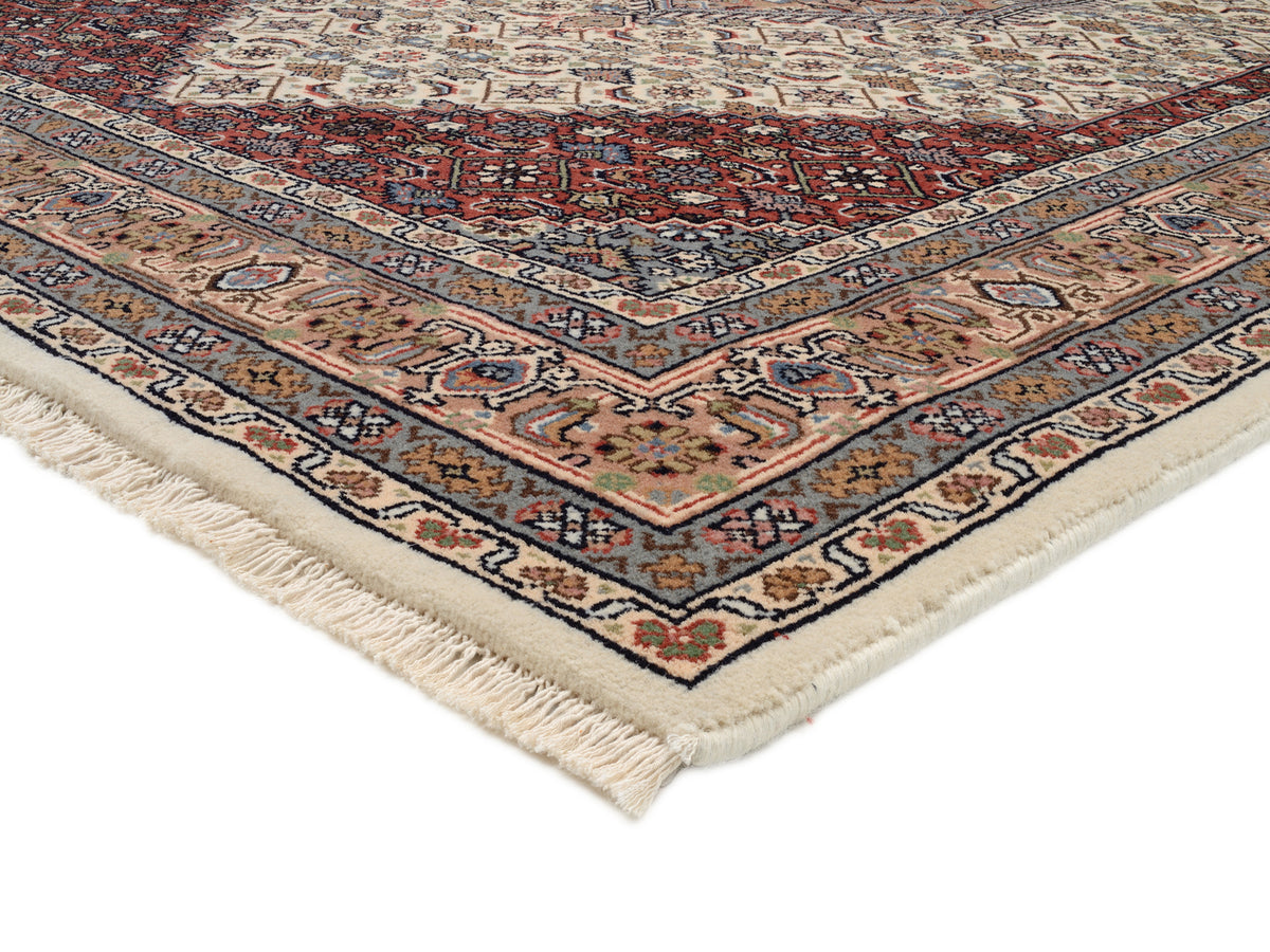 OCI Teppiche HIMLA BIDJAR, Beige, Indien, handgeknüpft