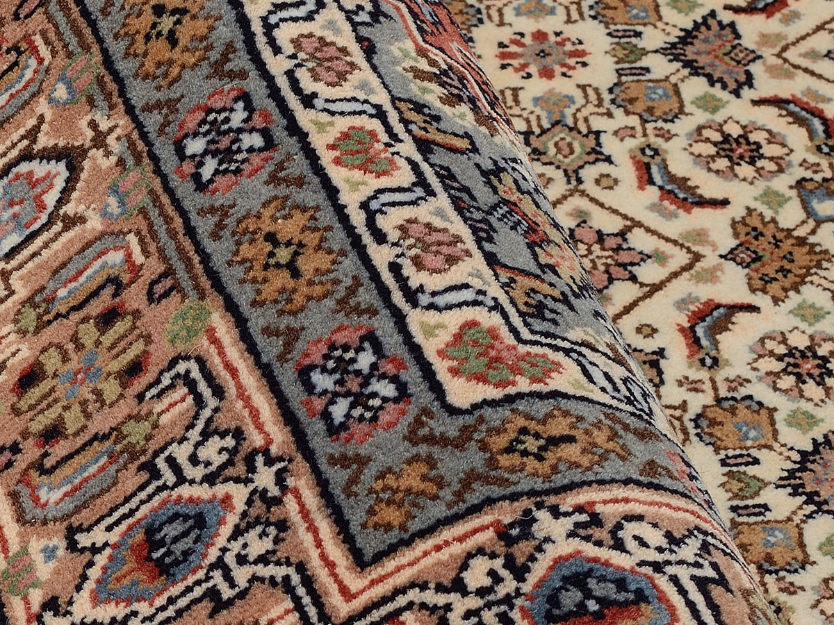 OCI Teppiche HIMLA BIDJAR, Beige, Indien, handgeknüpft