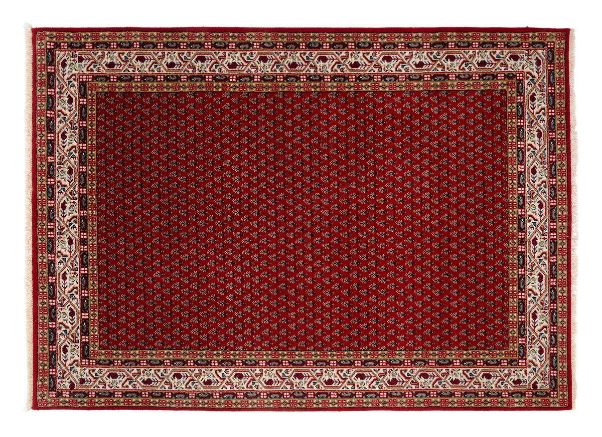 OCI Teppiche SAKKI MIR, Rot, Indien, handgeknüpft