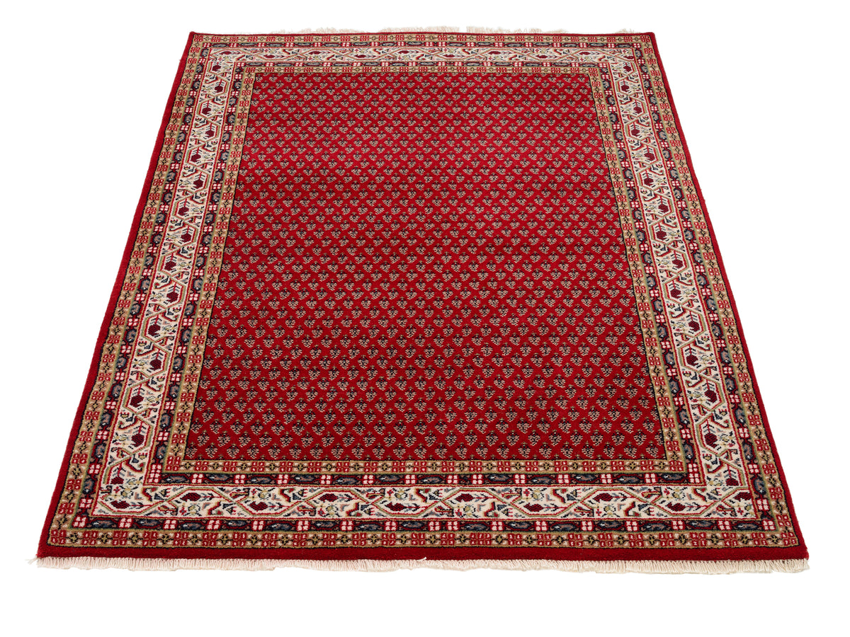 OCI Teppiche SAKKI MIR, Rot, Indien, handgeknüpft