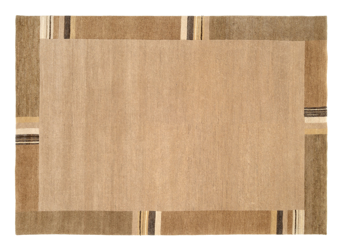 OCI Teppiche SENSATION SILK LAKIR, Beige, Nepal, handgeknüpft