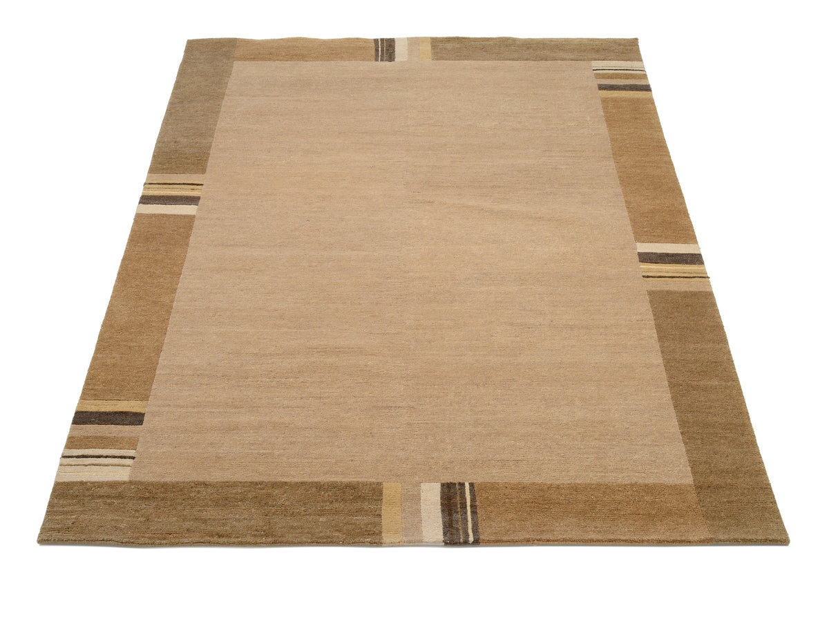 OCI Teppiche SENSATION SILK LAKIR, Beige, Nepal, handgeknüpft