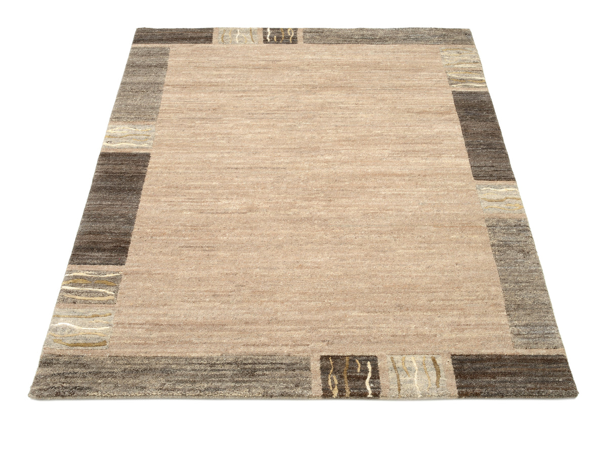 OCI Teppiche NATURA SILK GRENY, Beige, Nepal, handgeknüpft