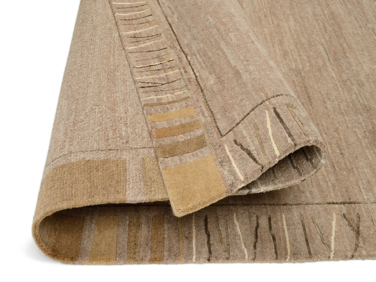 OCI Teppiche SENSATION SILK REKHI, Beige, Nepal, handgeknüpft