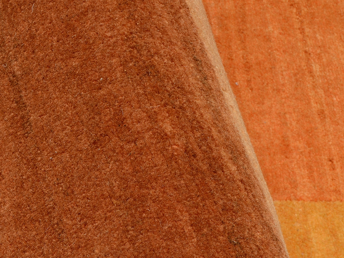 OCI Teppiche SENSATION SILK SOYA, Orange, Nepal, handgeknüpft
