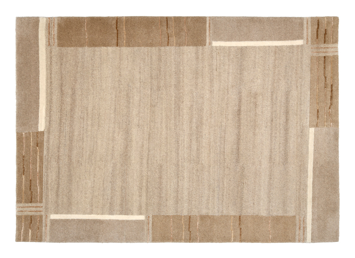 OCI Teppiche SAVANA KITE, Beige, Indien, handgeknüpft