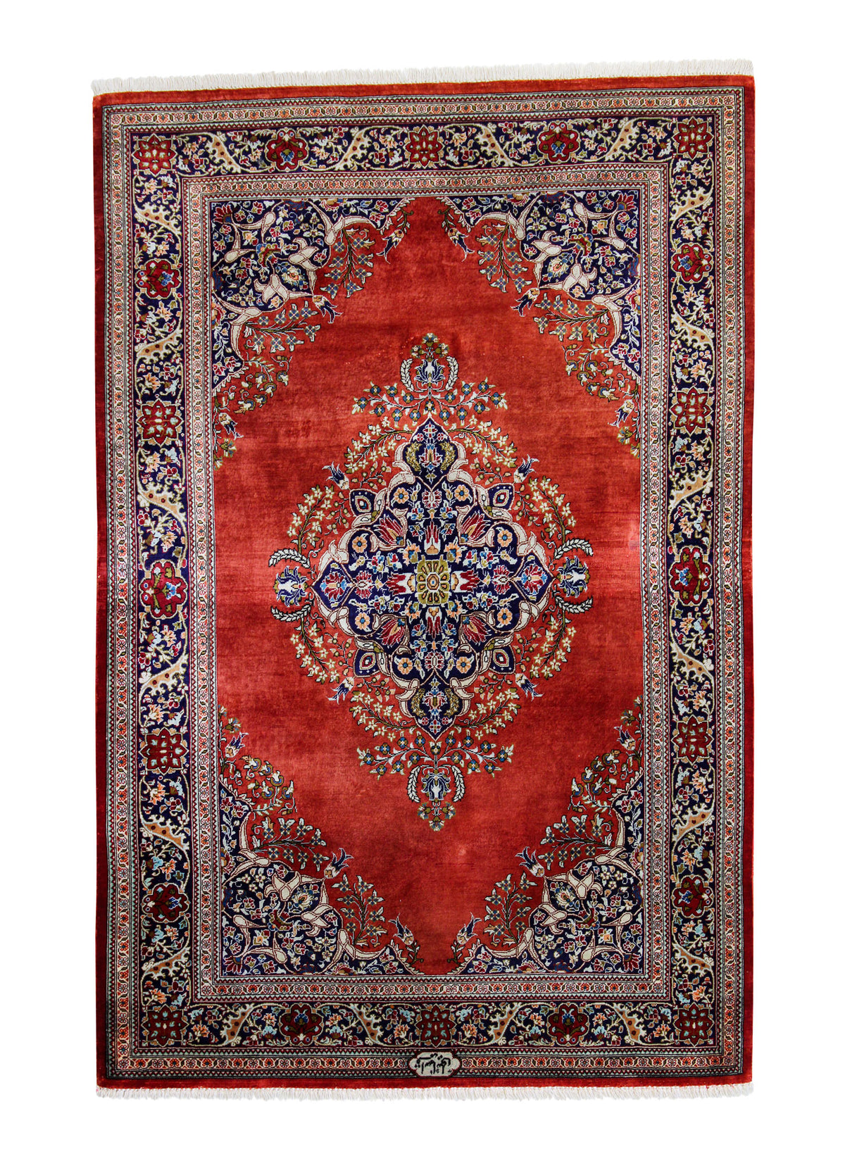 Ghom Seide Vintage 120 x 78 cm