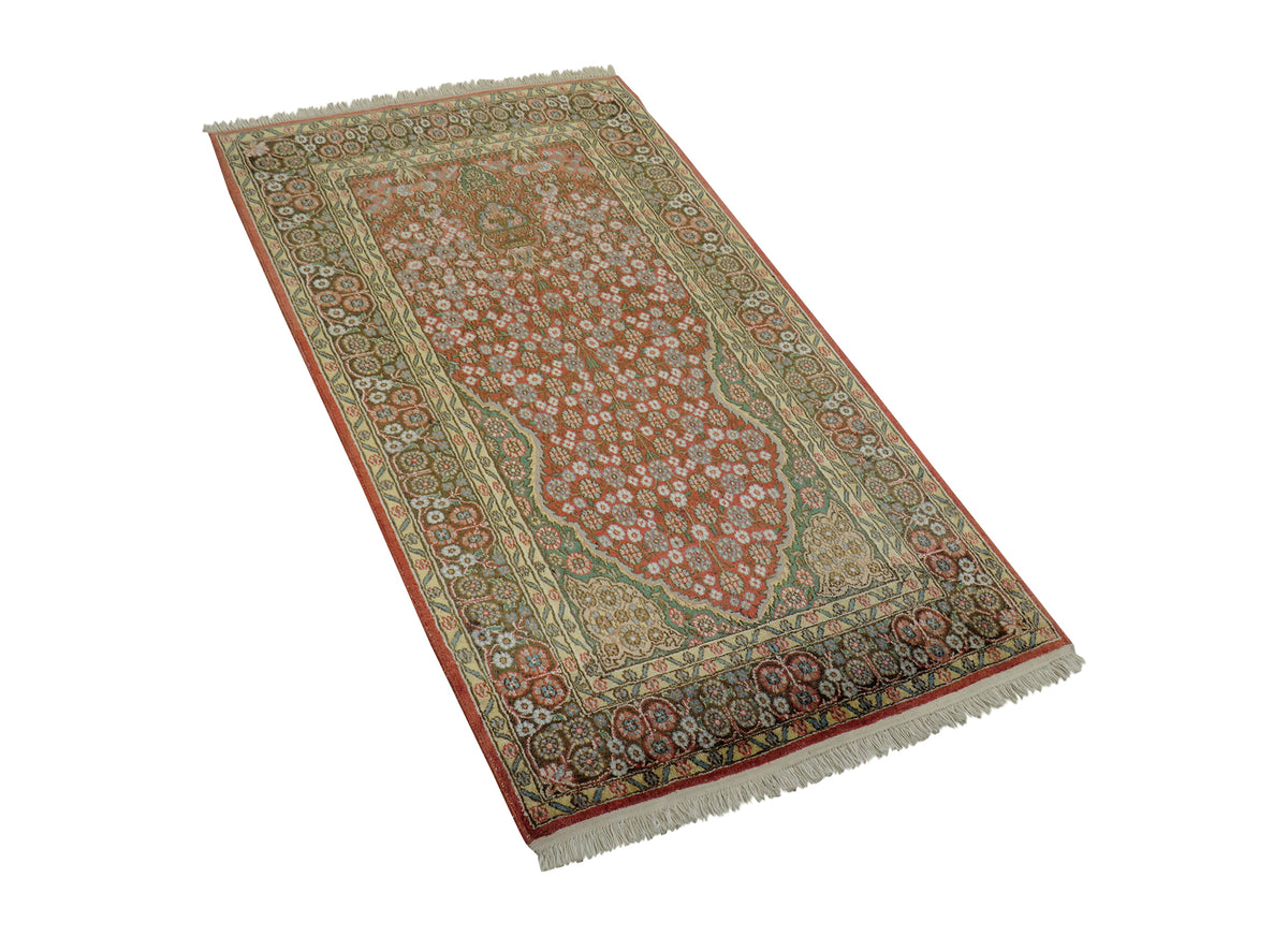 Kashmir Seide Vintage 138 x 77 cm