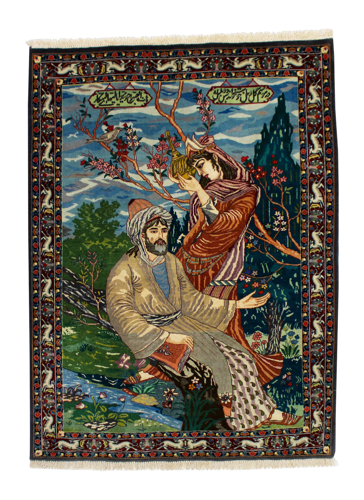 Täbriz 50 Raj - Bild 136 x 100 cm