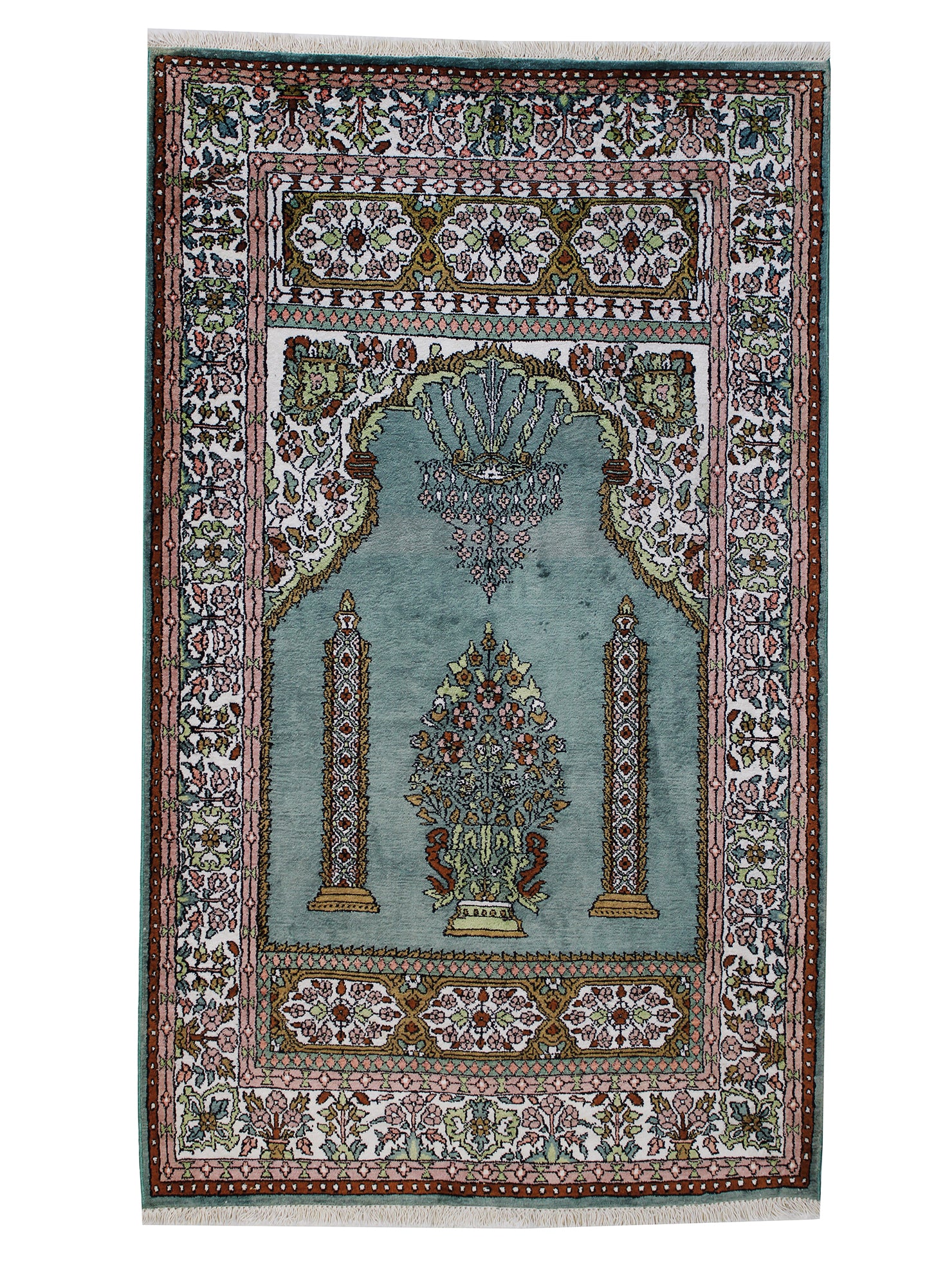 Kashmir Seide Vintage 155 x 94 cm
