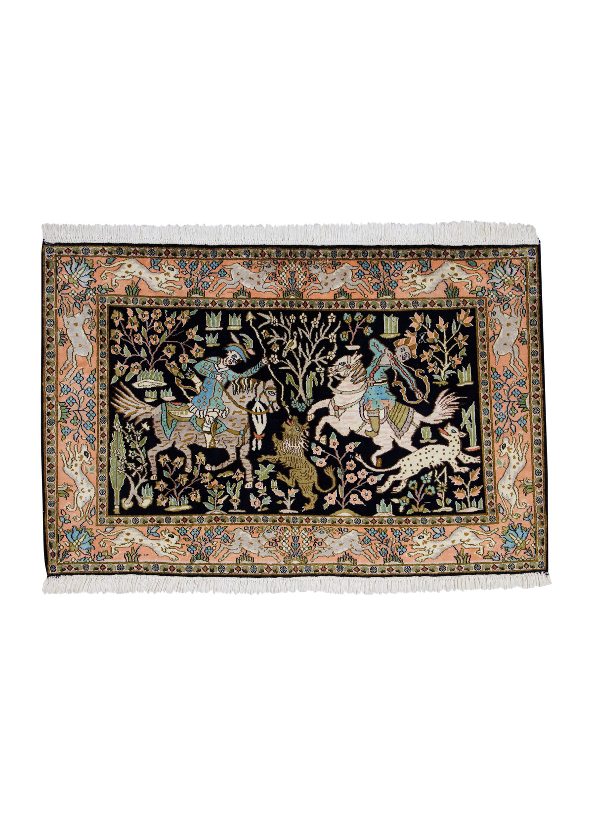 Kashmir Seide 110 x 72 cm