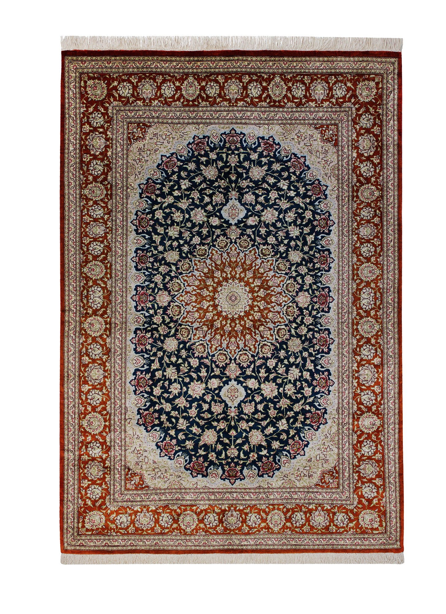 Ghom Seide Vintage 144 x 100 cm