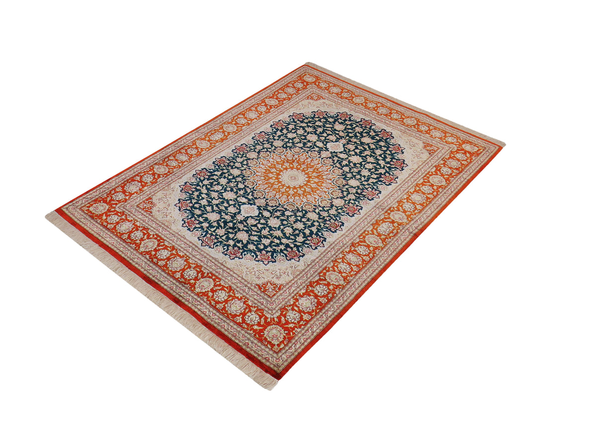 Ghom Seide Vintage 144 x 100 cm