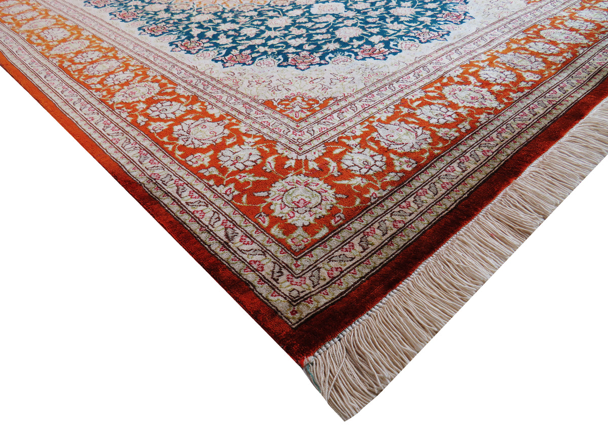 Ghom Seide Vintage 144 x 100 cm