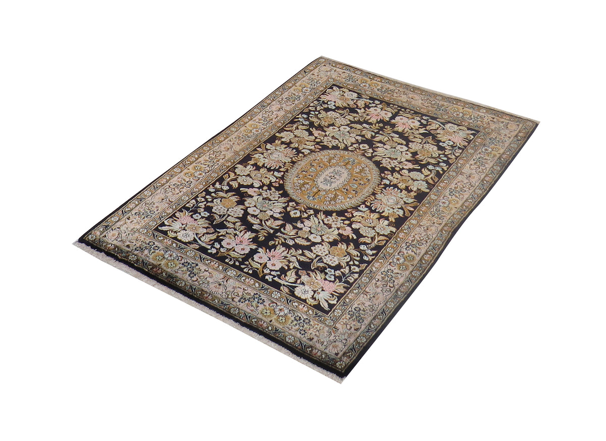 Ghom Seide Alt Vintage 126 x 82 cm