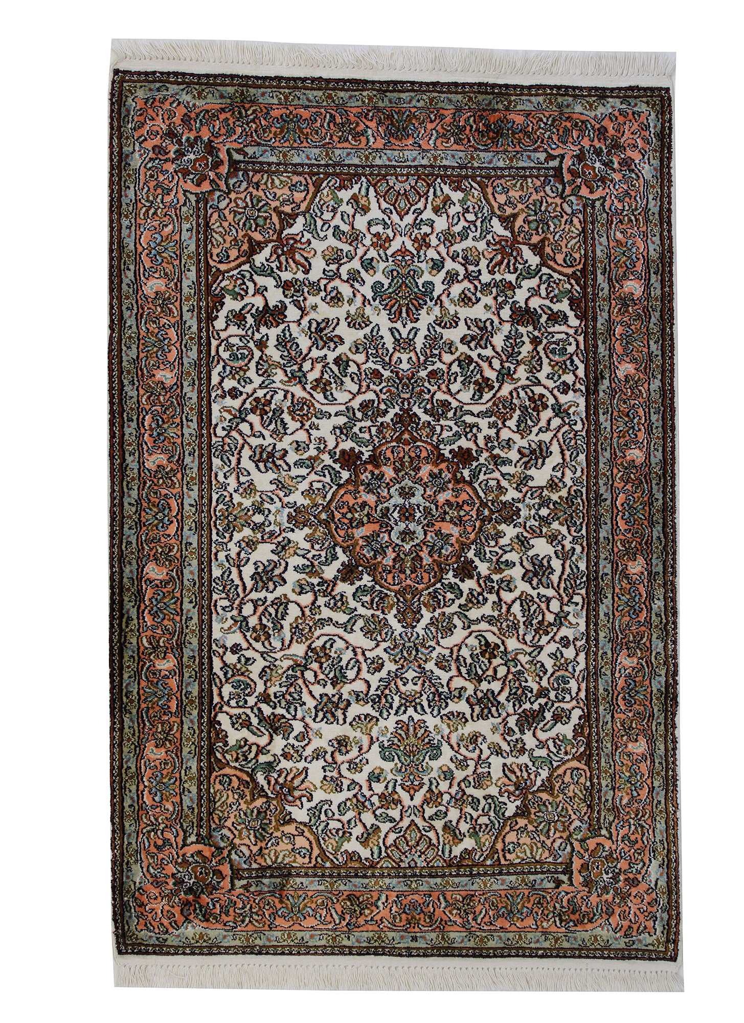 Kashmir Seide Vintage 126 x 82 cm