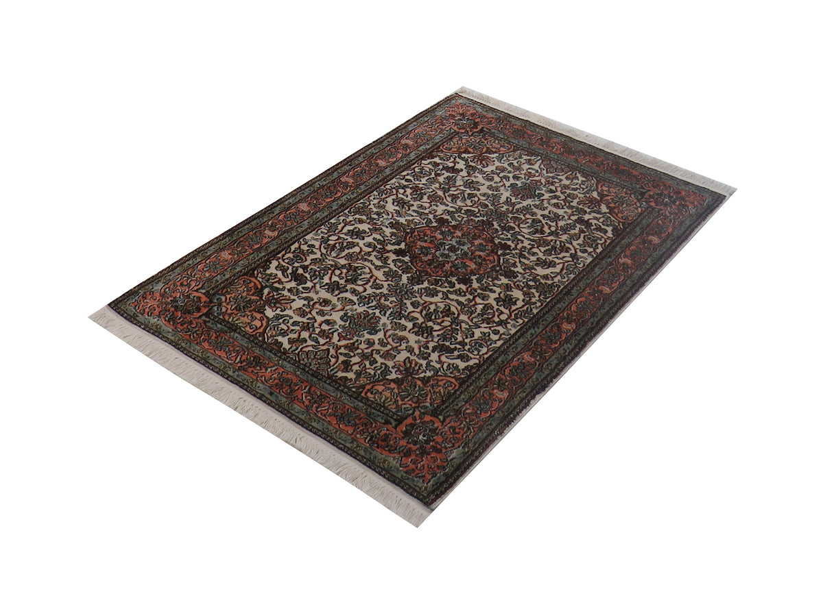 Kashmir Seide Vintage 126 x 82 cm