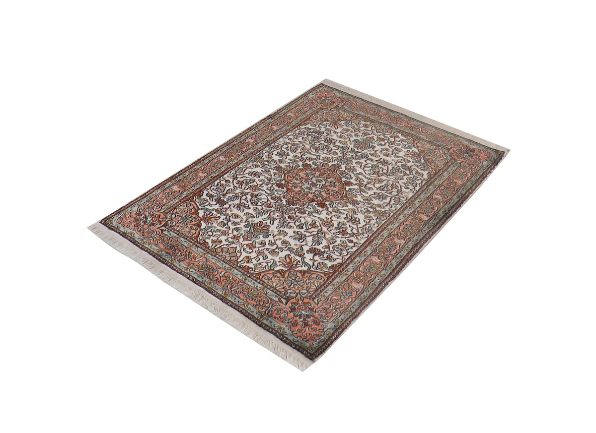 Kashmir Seide Vintage 126 x 82 cm