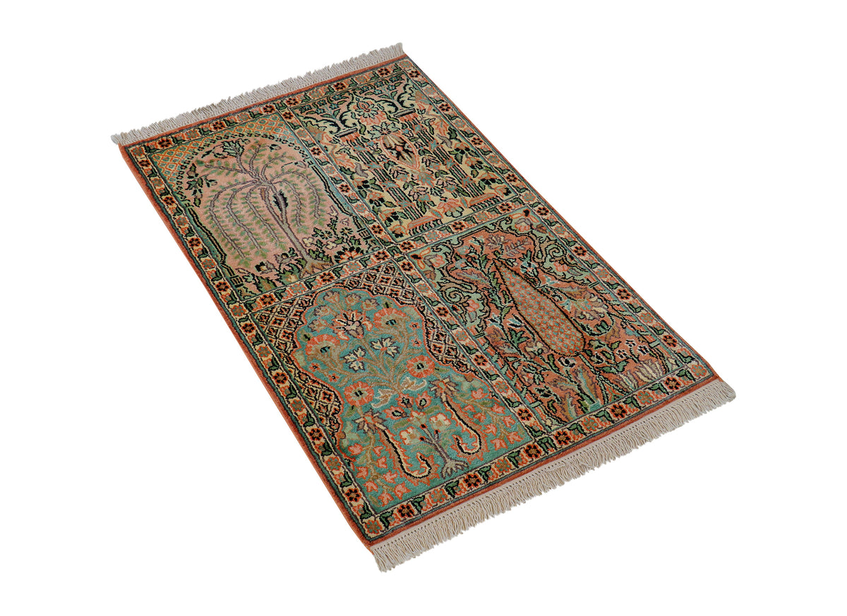 Kashmir Seide 95 x 62 cm