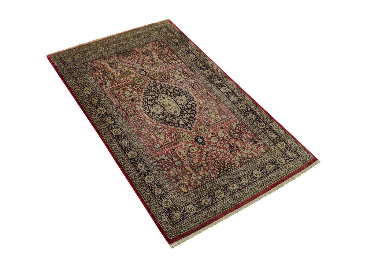 Ghom Seide Vintage 122 x 75 cm