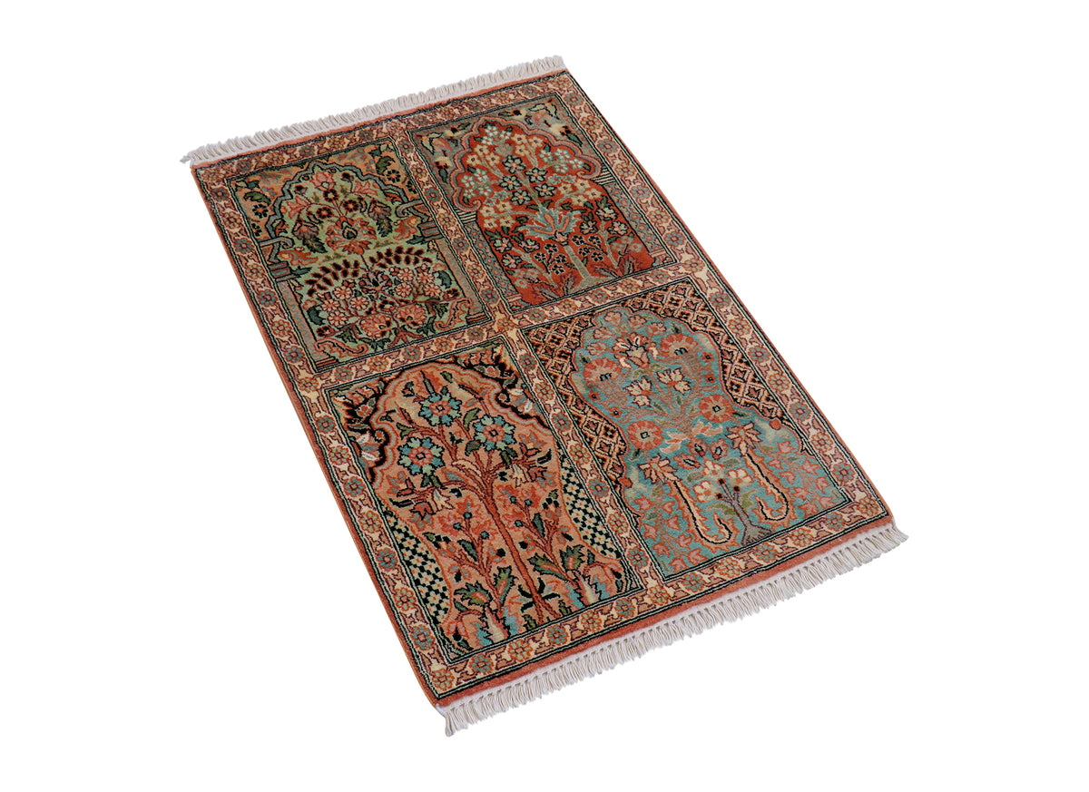 Kashmir Seide 95 x 65 cm