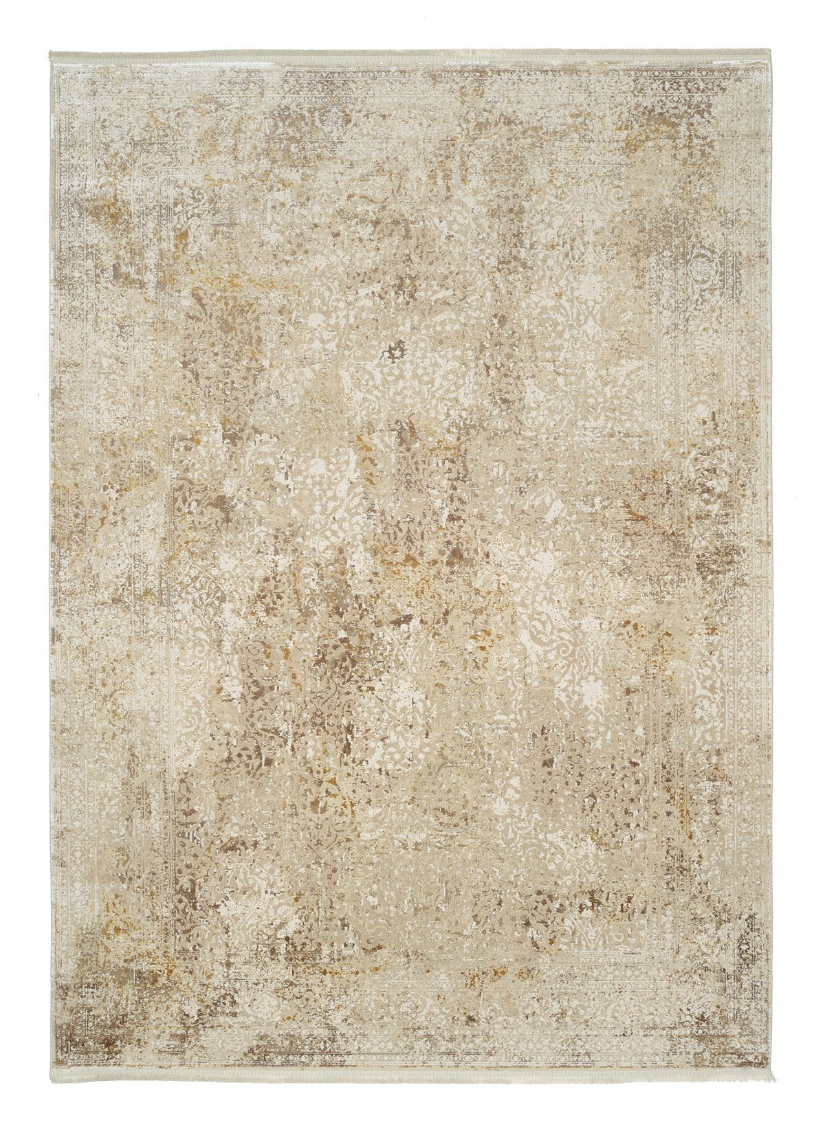 OCI Teppich BESTSELLER CAVA beige-gold Vintage Designer Teppich