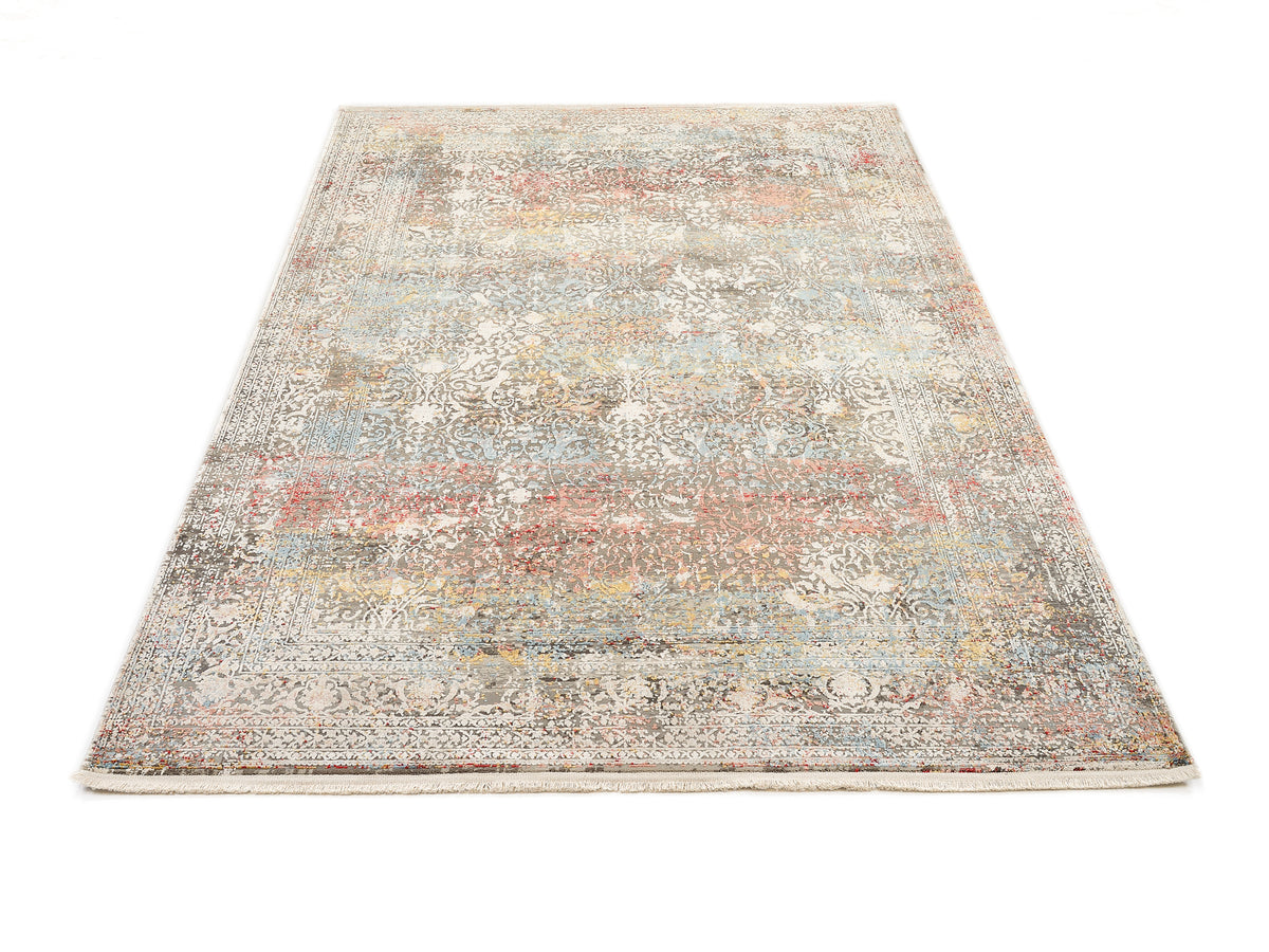 OCI Teppich BESTSELLER CAVA multicolor Quadratisch Vintage Designer Teppich