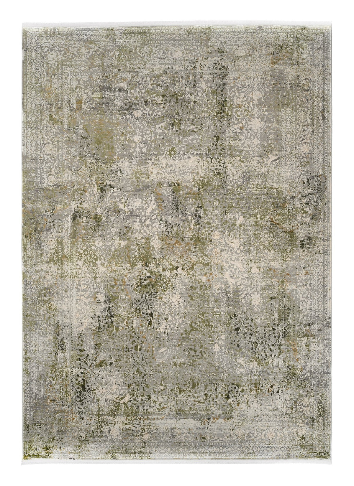 OCI Teppich BESTSELLER CAVA grau-grün Vintage Designer Teppich