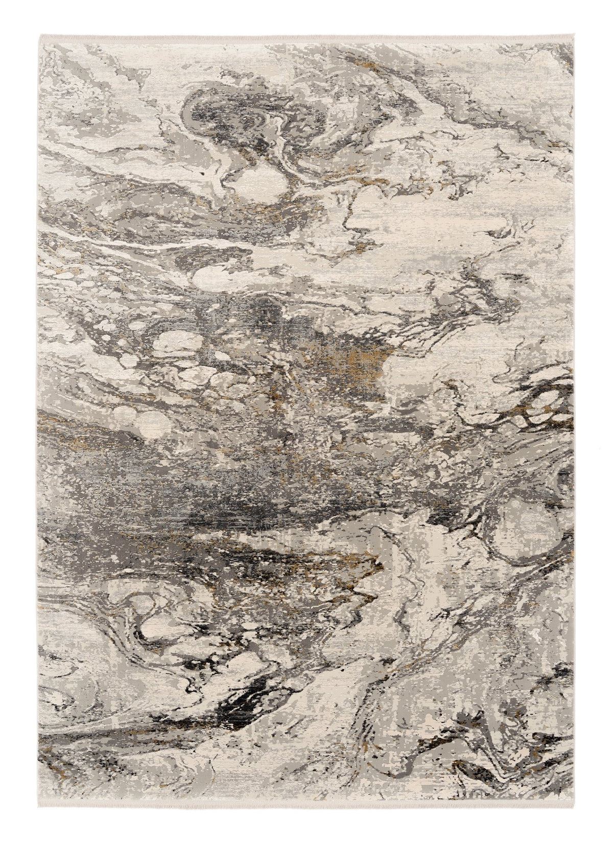 OCI Teppich BESTSELLER YOU grau-gold Vintage Designer Teppich