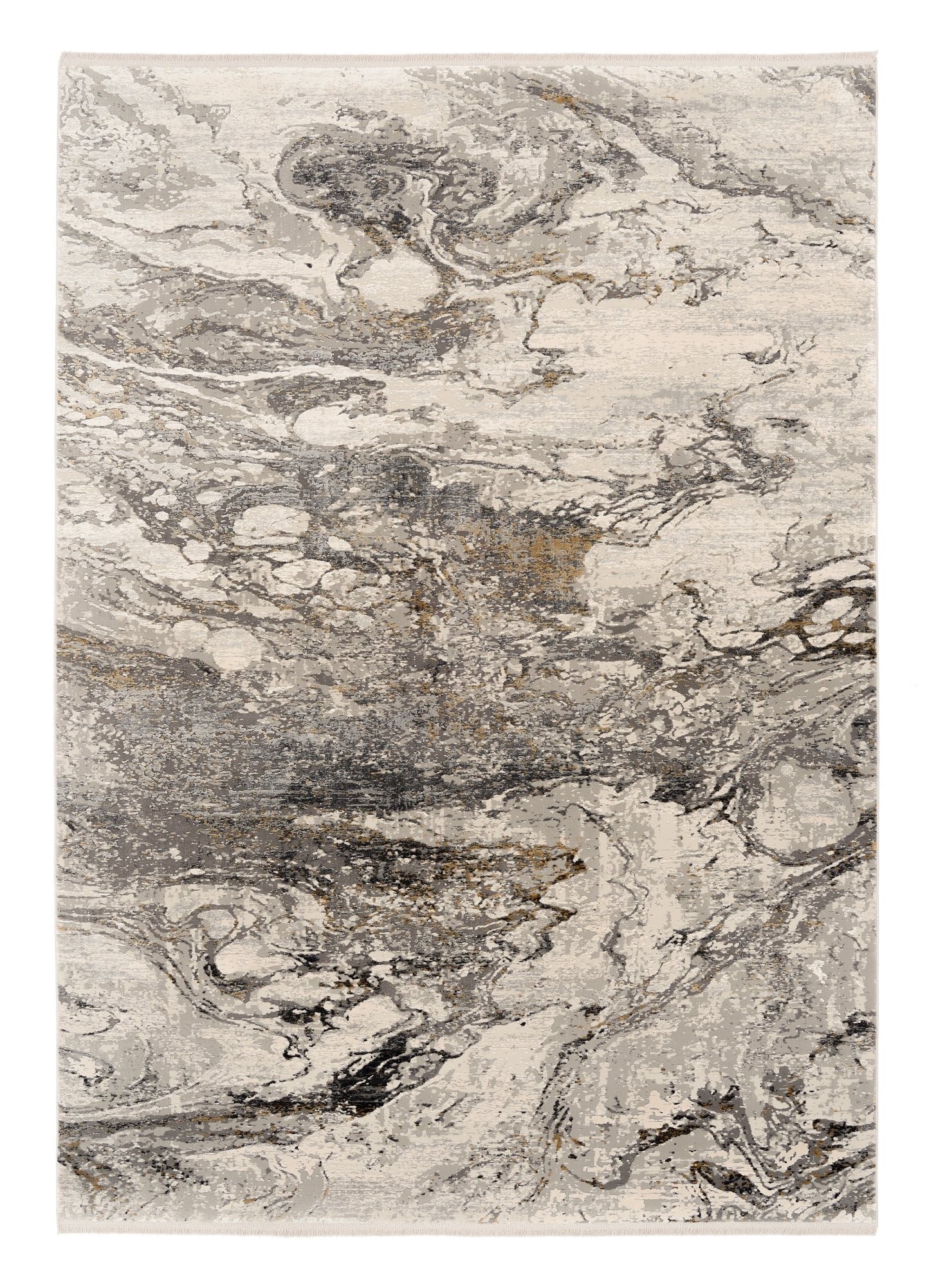 OCI Teppich BESTSELLER YOU grau-gold Vintage Designer Teppich