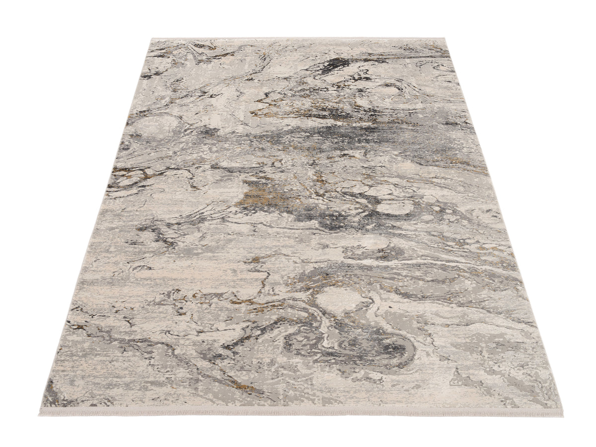 OCI Teppich BESTSELLER YOU grau-gold Vintage Designer Teppich