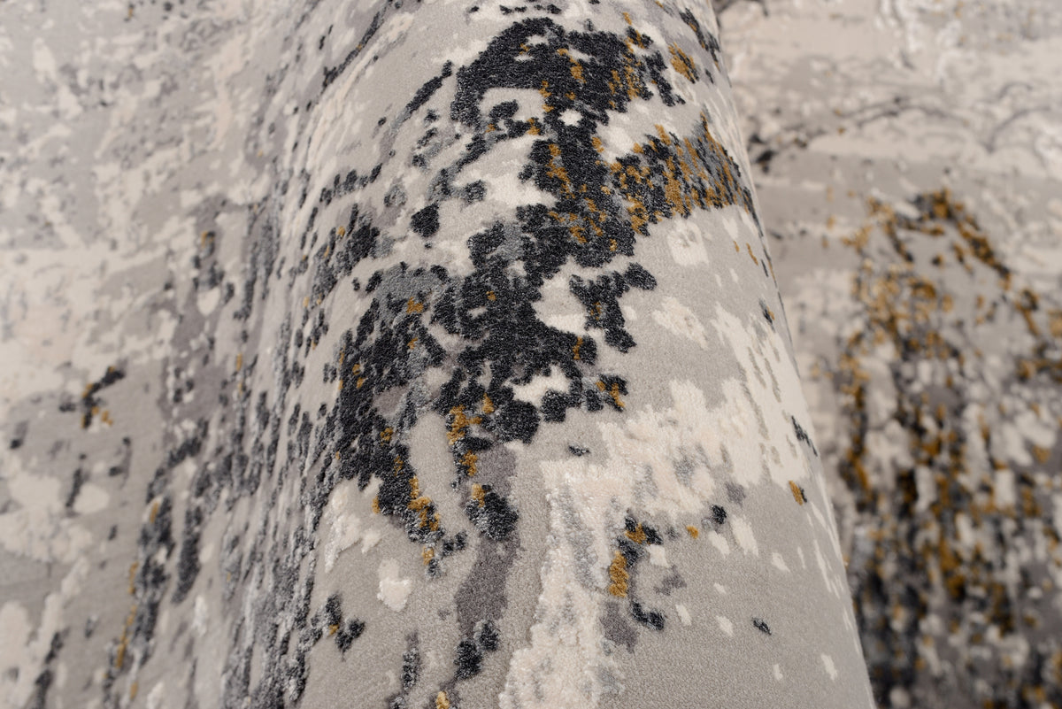 OCI Teppich BESTSELLER YOU grau-gold Vintage Designer Teppich