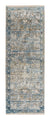 OCI Teppich BESTSELLER TADI grau-blau Läufer Vintage Designer Teppich