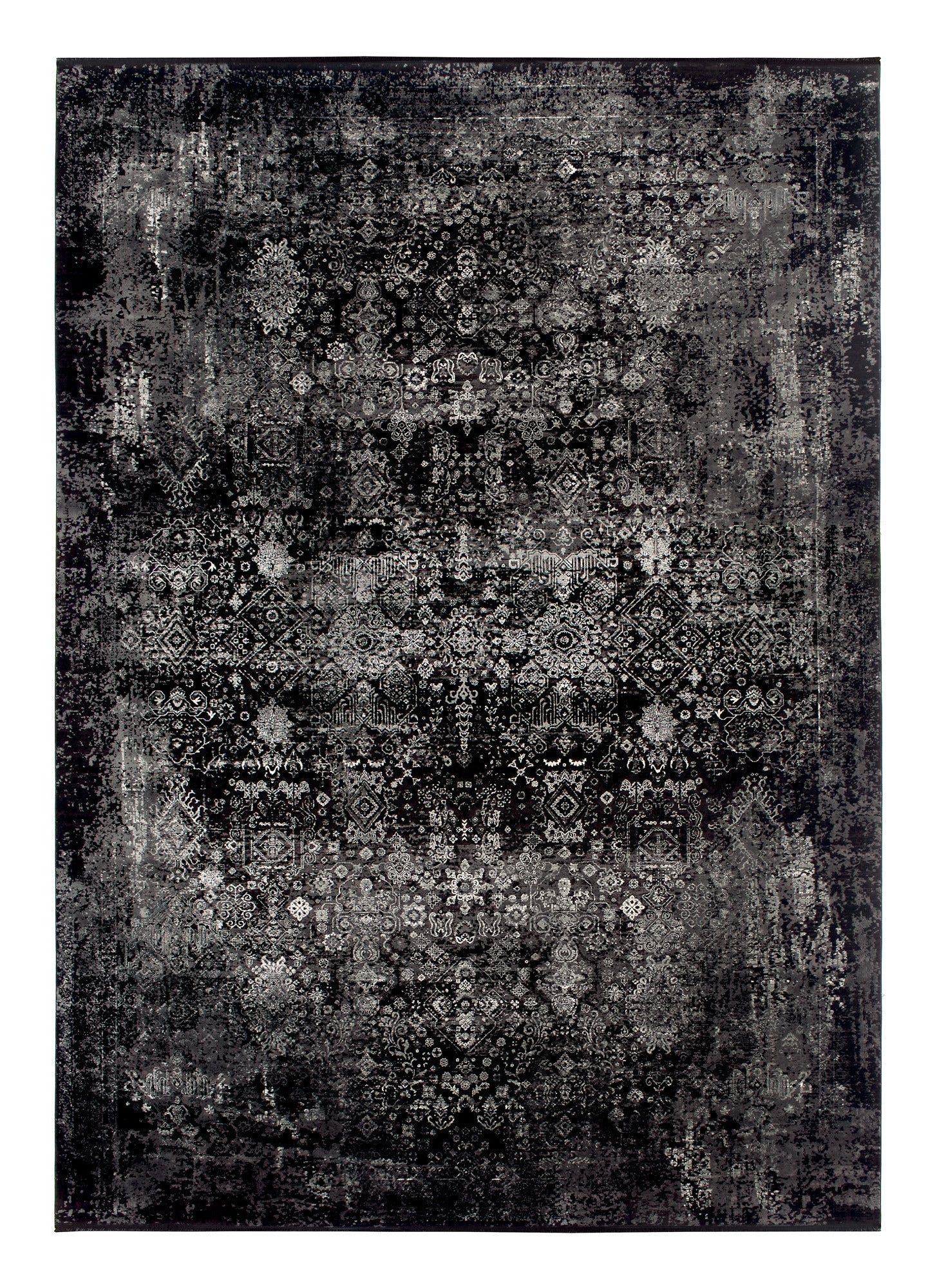 OCI Teppich BESTSELLER MAGIC schwarz-grau Vintage Designer Teppich