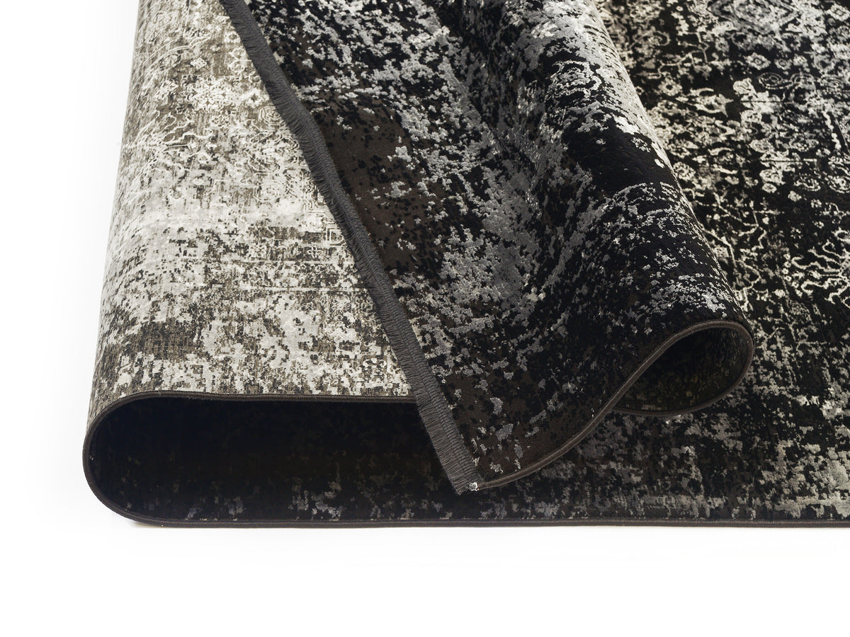 OCI Teppich BESTSELLER MAGIC schwarz-grau Vintage Designer Teppich