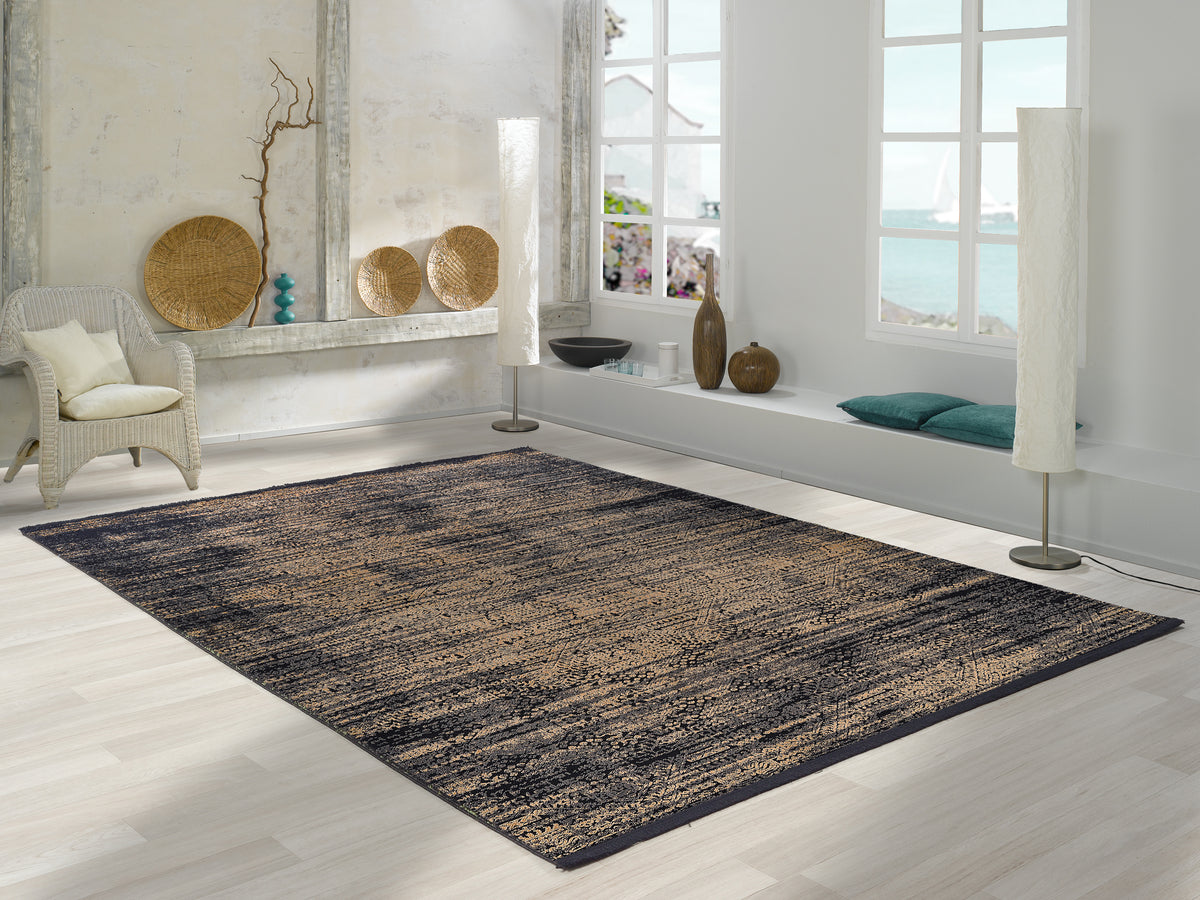 OCI Teppich BRILLIANCE ART DECO gold moderner Designer Teppich