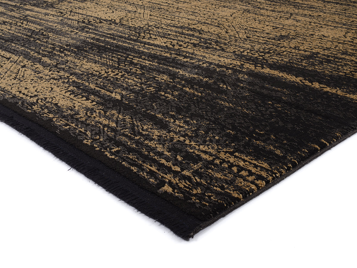 OCI Teppich BRILLIANCE ART DECO gold moderner Designer Teppich