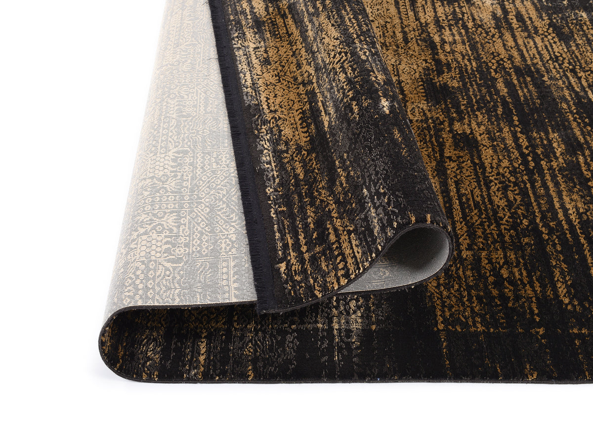 OCI Teppich BRILLIANCE ART DECO gold moderner Designer Teppich