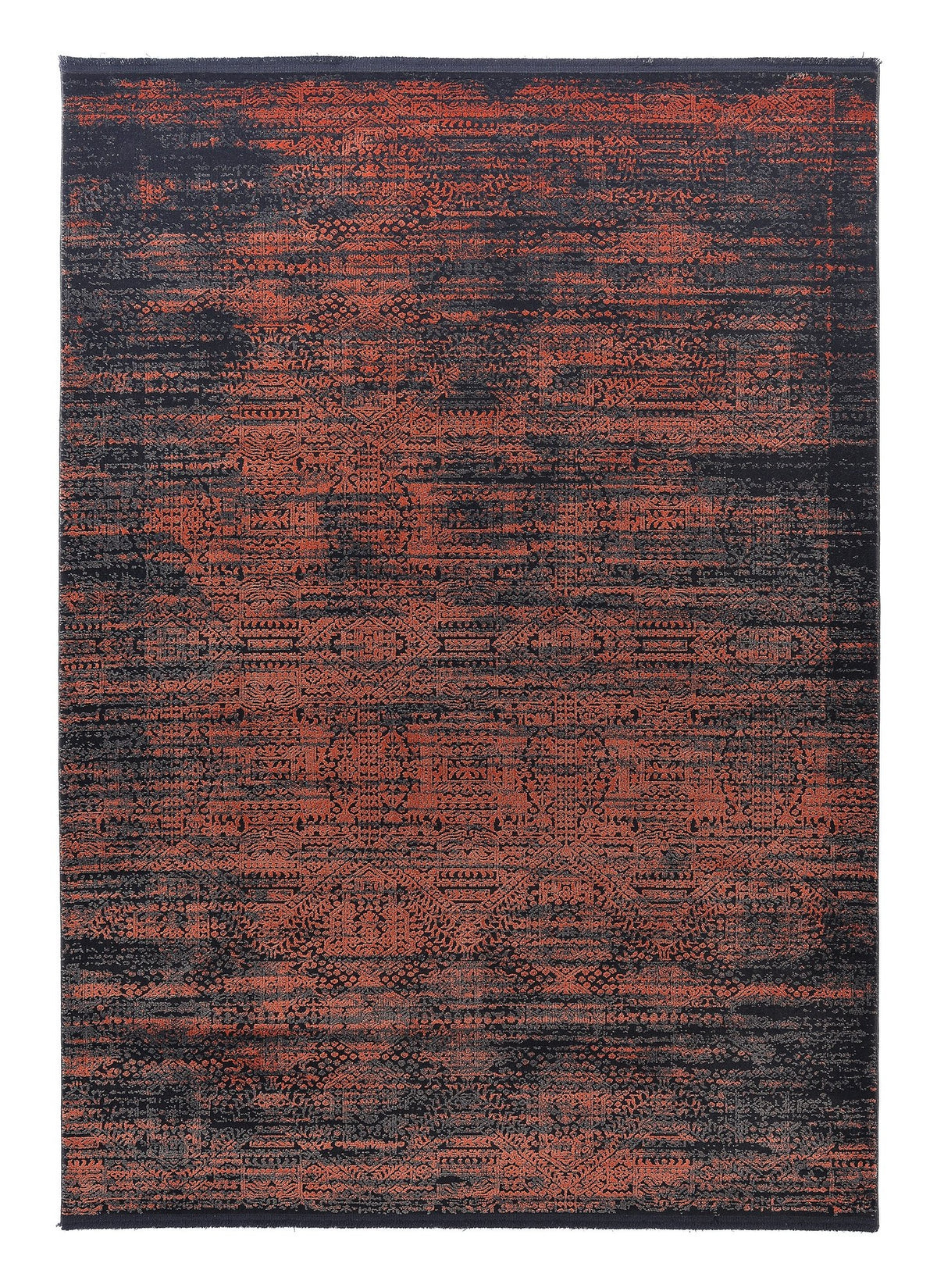 OCI Teppich BRILLIANCE ART DECO kupfer moderner Designer Teppich