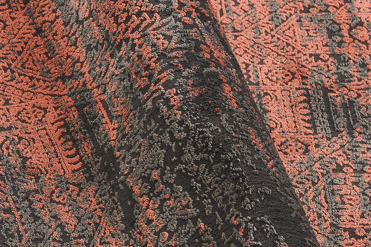 OCI Teppich BRILLIANCE ART DECO kupfer moderner Designer Teppich