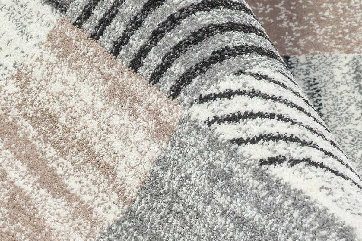 OCI Teppich BUTTERFLY SEMPOR beige-grau moderner Designer Teppich