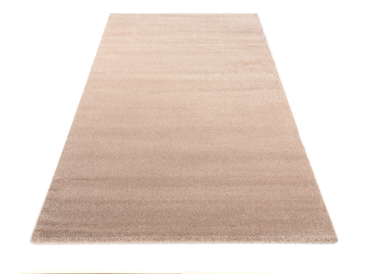 OCI Teppich BELLEVUE beige moderner Uni-Teppich