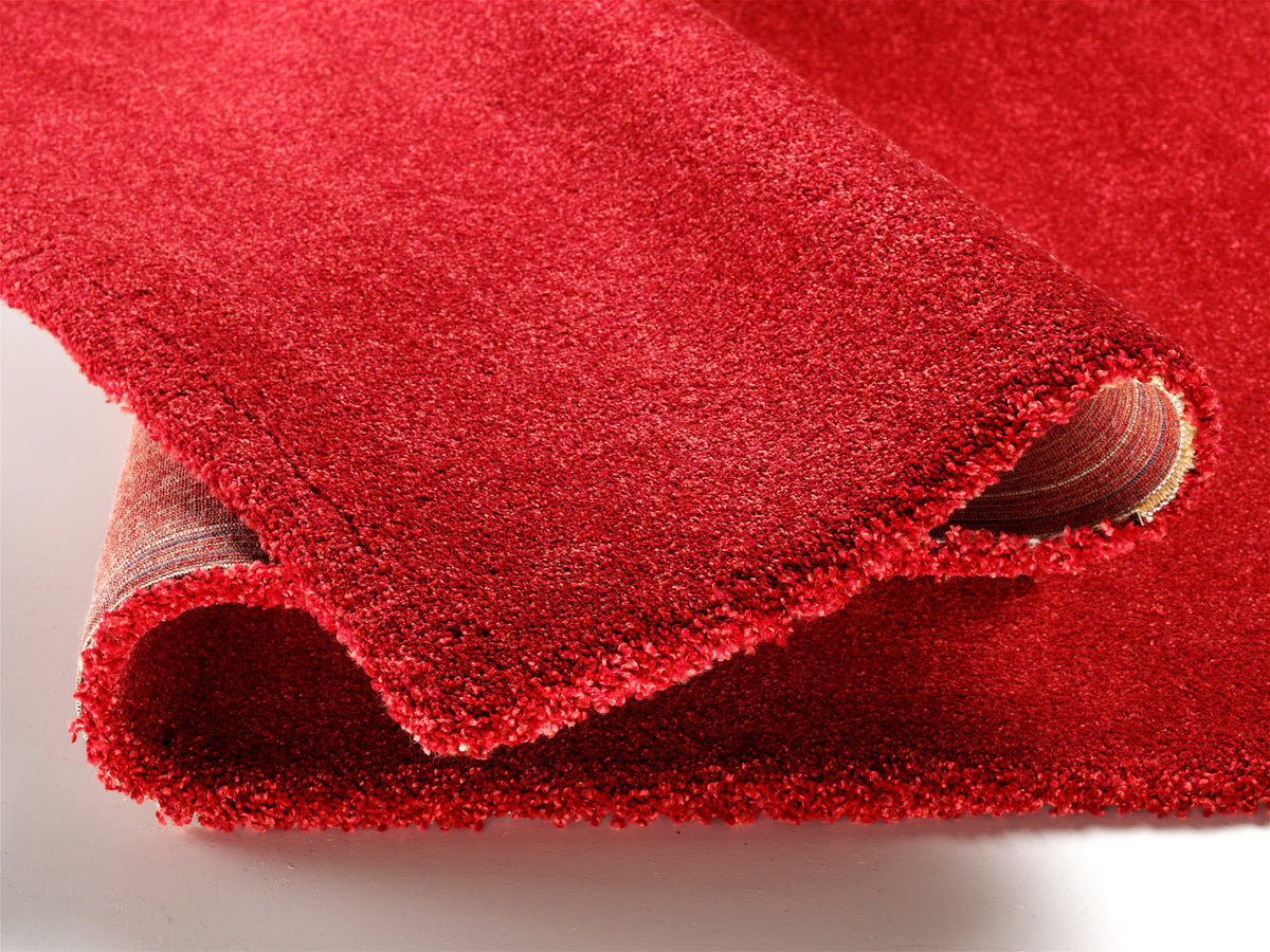 OCI Teppich BELLEVUE dk.terra moderner Uni-Teppich