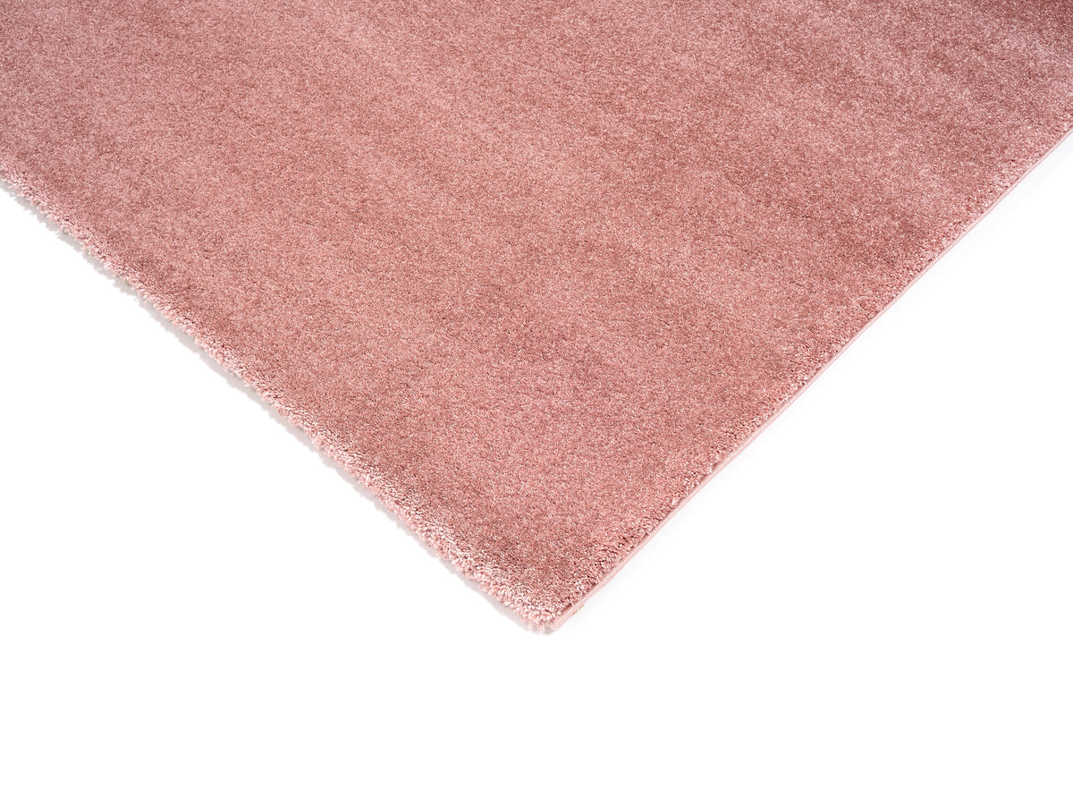 OCI Teppich BELLEVUE rosenholz moderner Uni-Teppich