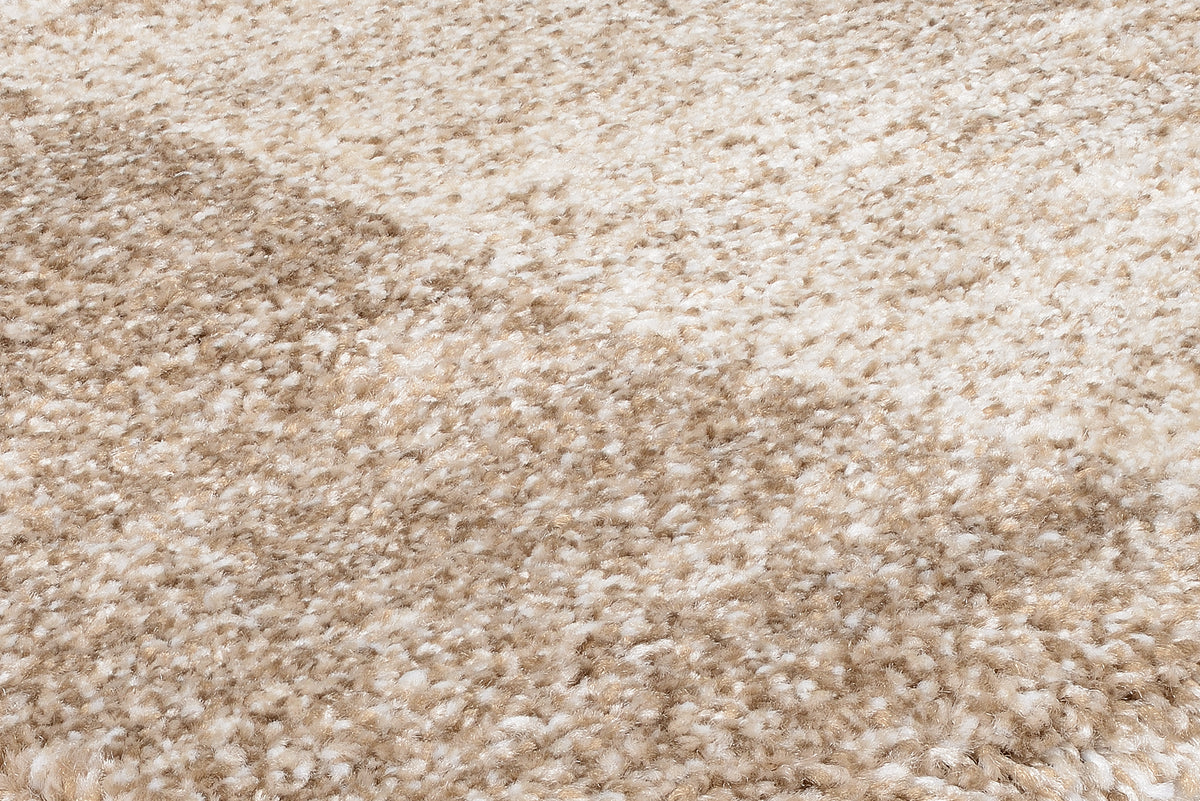 OCI Teppich CASTLE BEPPO beige-braun Läufer moderner Designer Teppich Öko-Tex