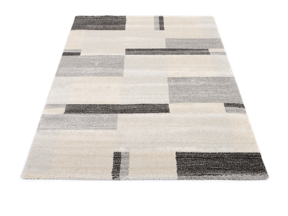 OCI Teppich CASTLE BEPPO grau-mix moderner Designer Teppich Öko-Tex