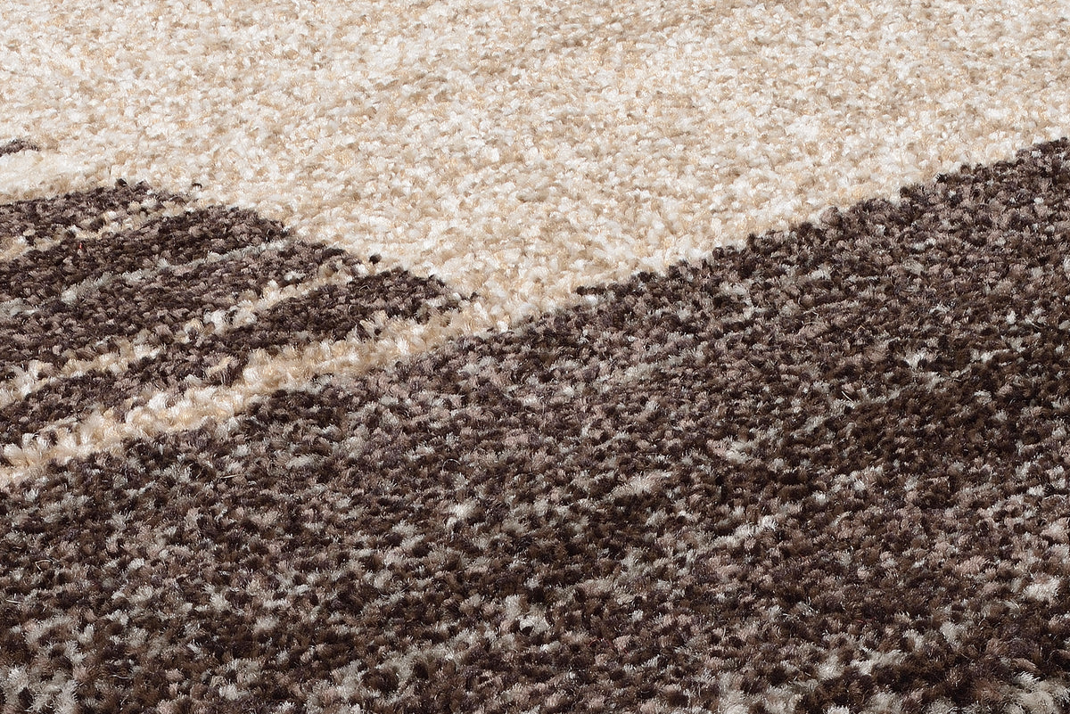 OCI Teppich CASTLE FLORA beige-braun Läufer moderner Designer Teppich Öko-Tex