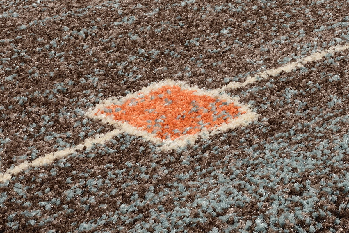 OCI Teppich CASTLE MODENA terra-mix Läufer moderner Designer Teppich Öko-Tex