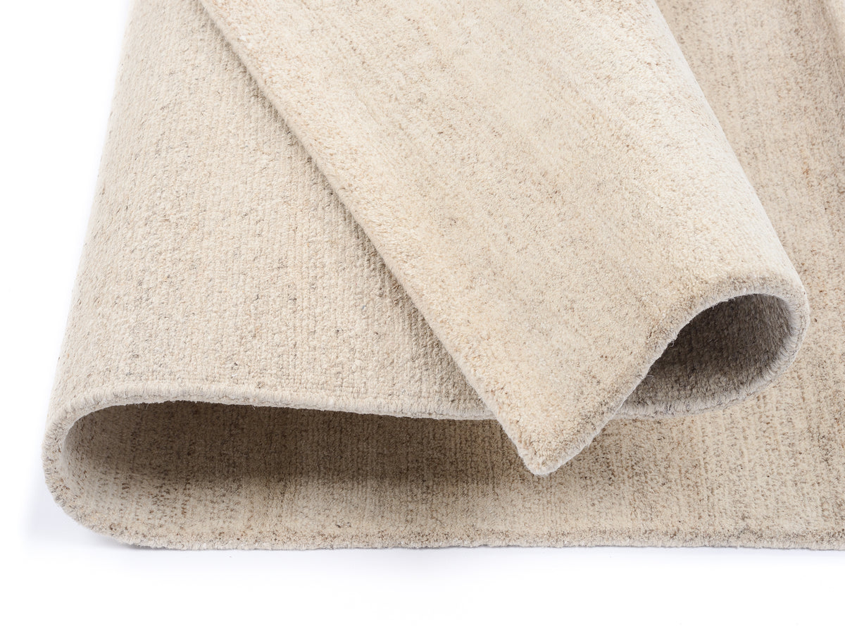 OCI Teppich DAVINA UNI hemp echter original handgeknüpfter Nepal-Teppich